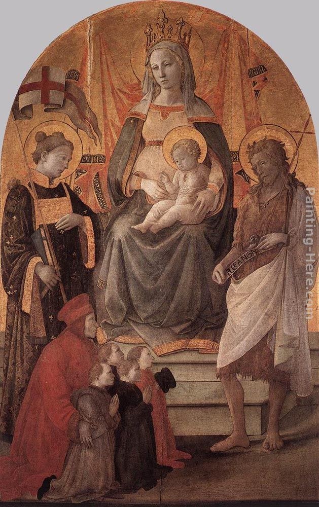 Fra Filippo Lippi Madonna del Ceppo